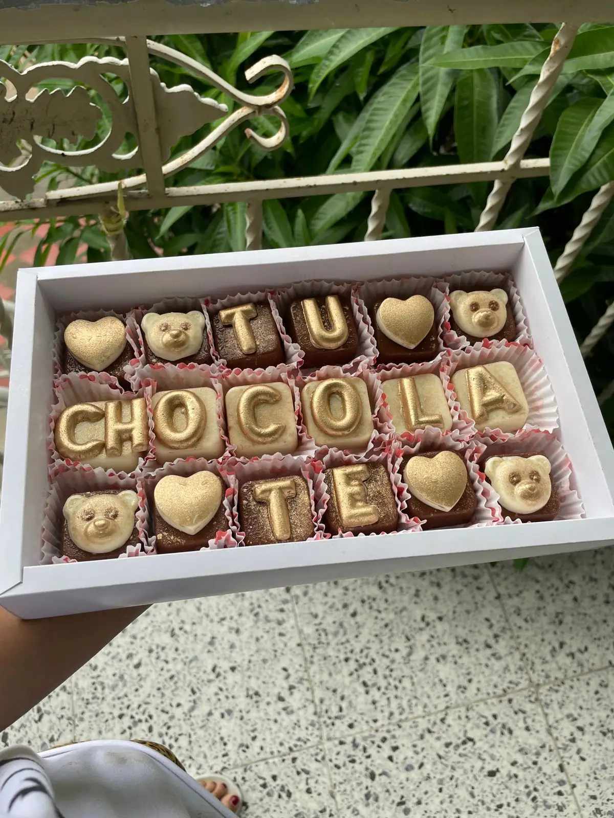 Mensaje de Chocolate