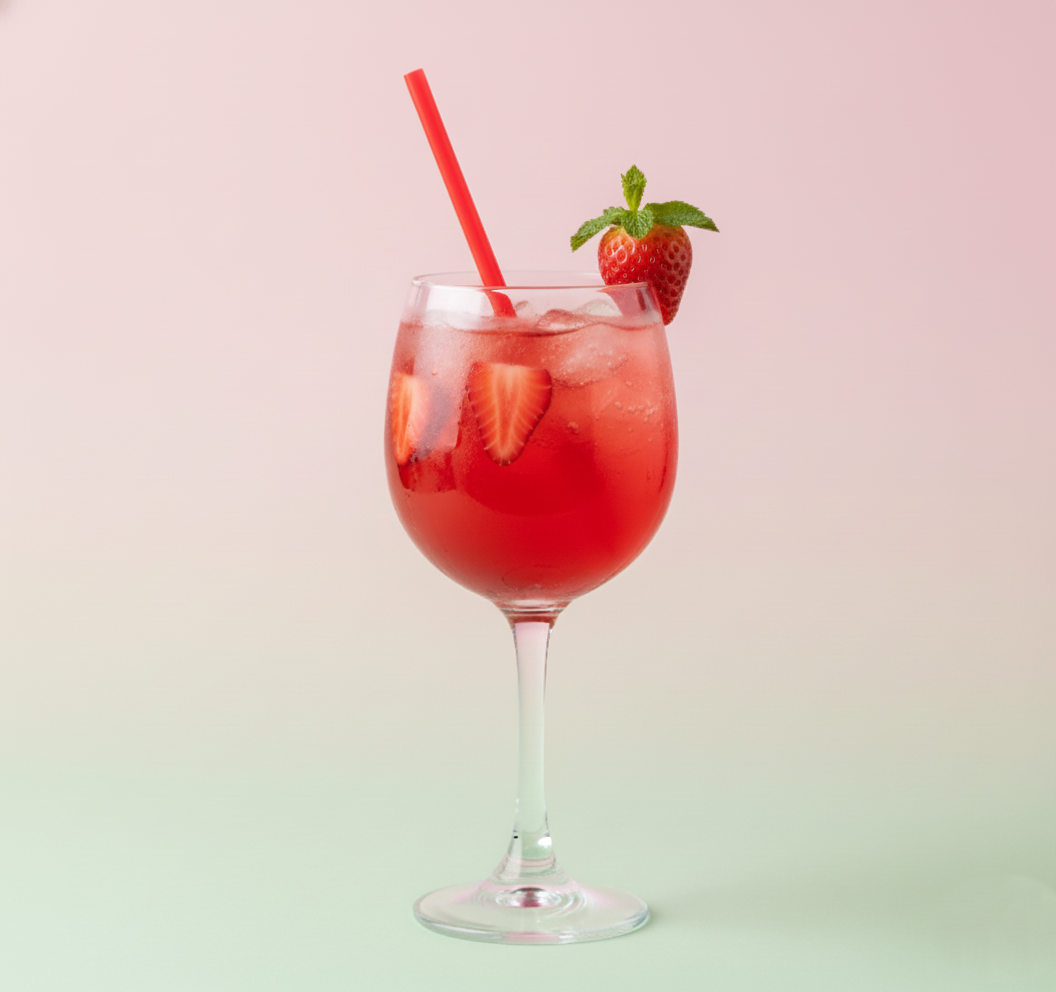 Soda de Frutos Rojos